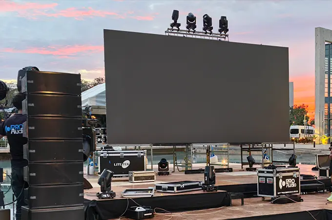 Pantallas LED ProAudio Network en Mérida, Yucatán